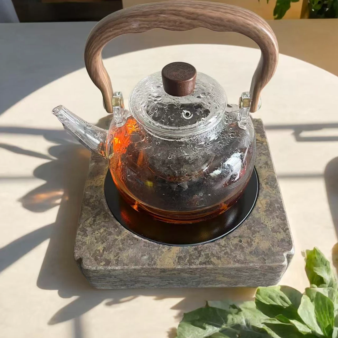 青石煮茶炉天然石头整石制作