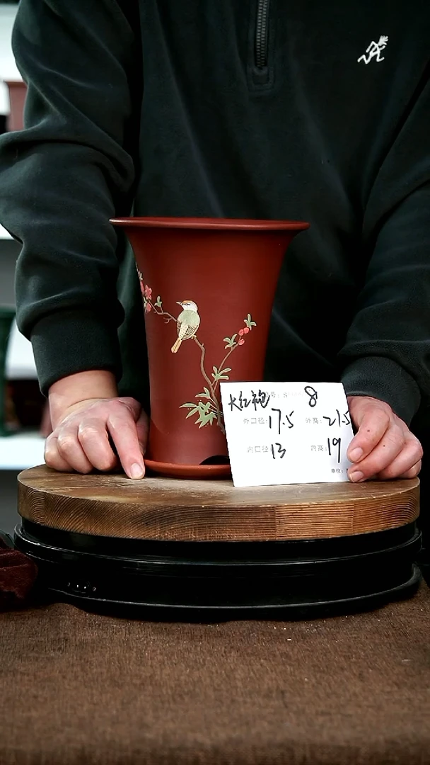 【闪购商品】紫砂花盆8+z宜兴紫砂花盆