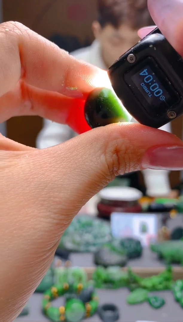 【闪购商品】和田玉（青玉）珠宝半成品未镶嵌1