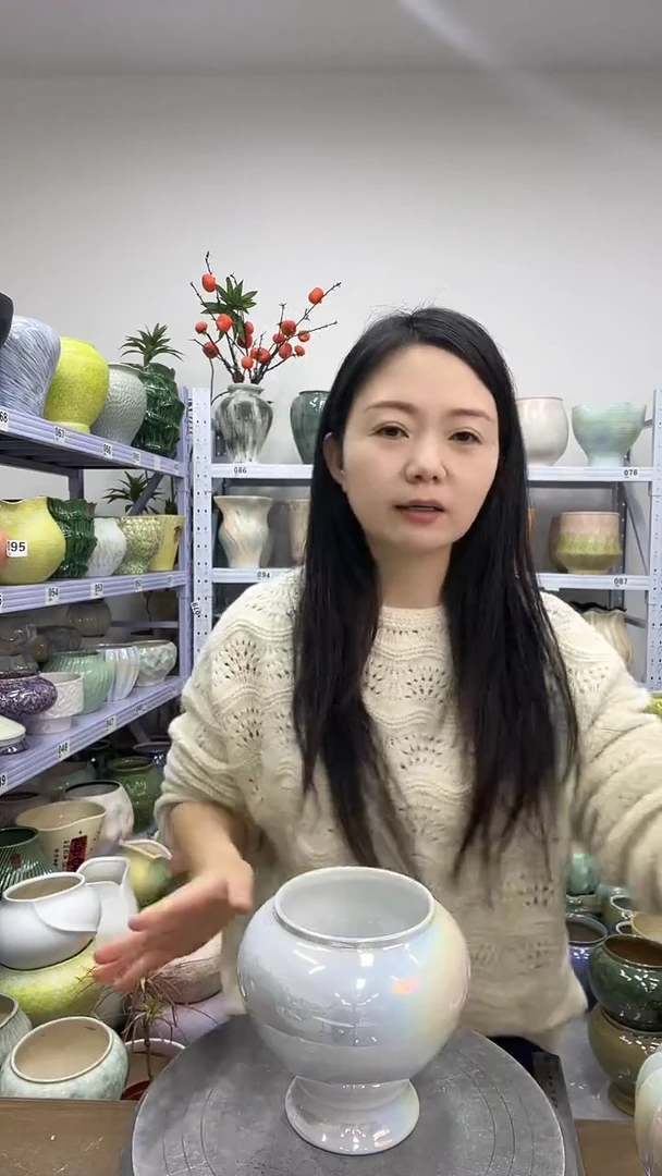 【12.8号】花盆链接 高15： 口：10