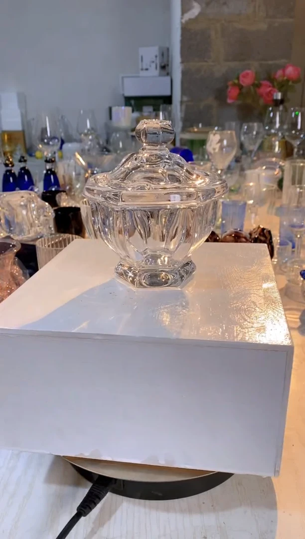 【闪购商品】人造水晶米苏果果宫廷糖罐 大号无礼盒