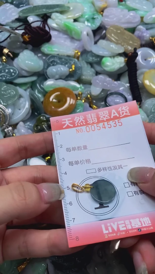 翡翠未镶嵌颈饰闪购0054535