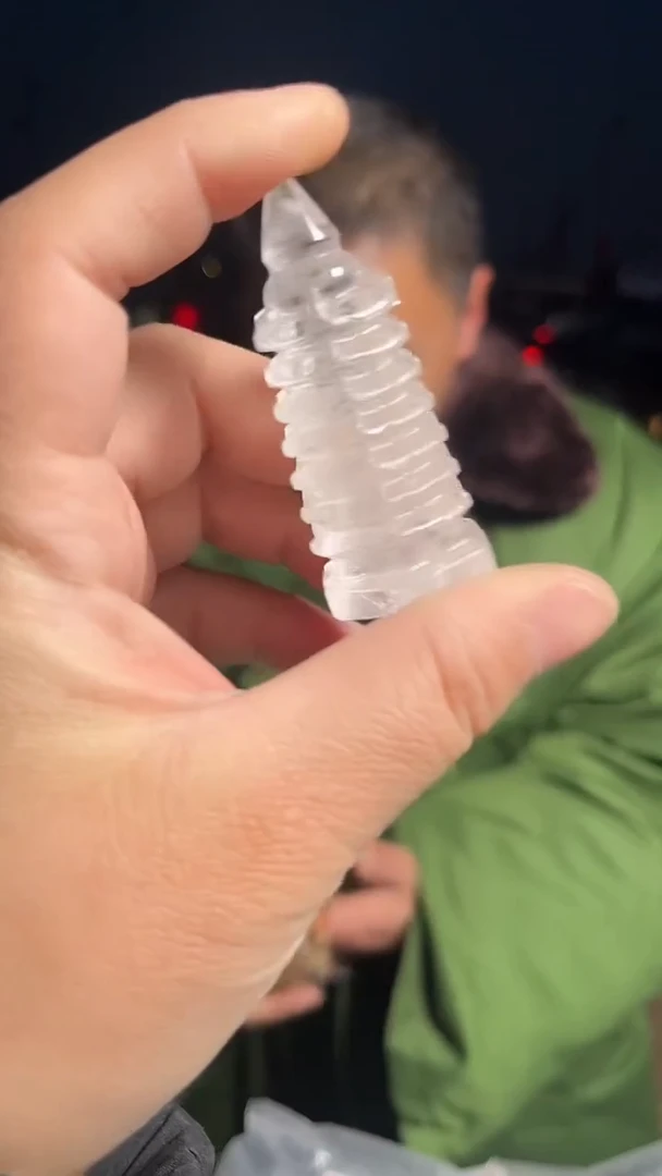 【闪购商品】水晶把玩未镶嵌天然七层文昌塔多样性发一