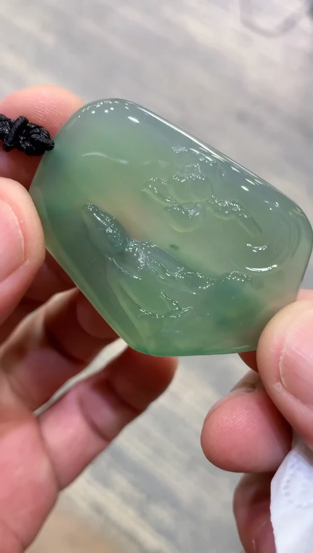颈饰未镶嵌翡翠天然A货翡翠