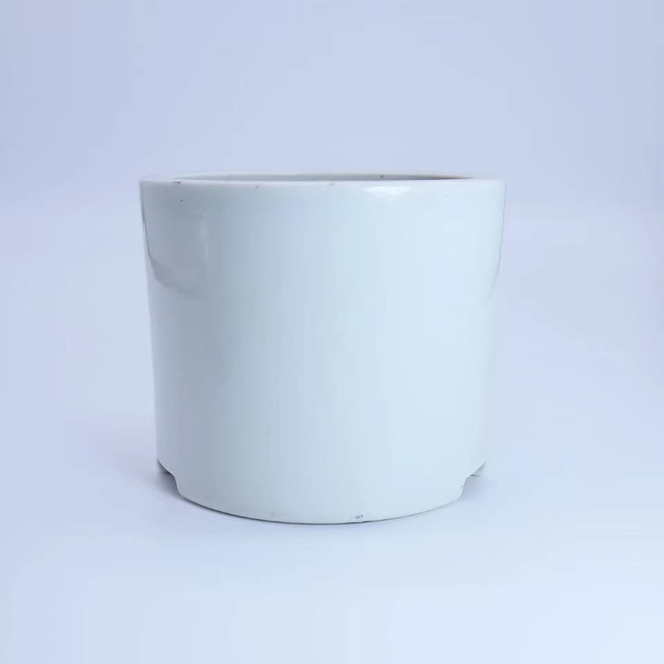 60: 清福建窑口白釉筒式炉