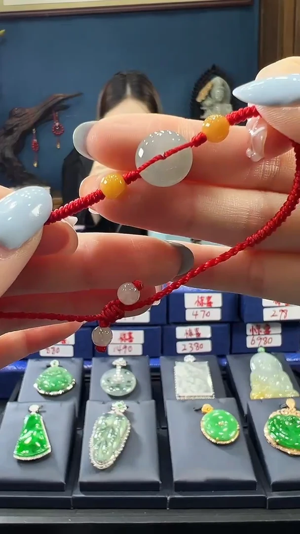 翡翠未镶嵌吊坠(不含链)平安扣