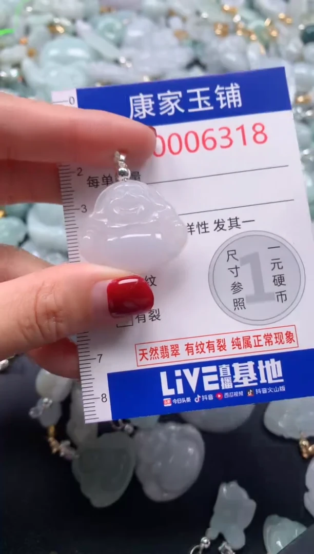 颈饰未镶嵌翡翠6318