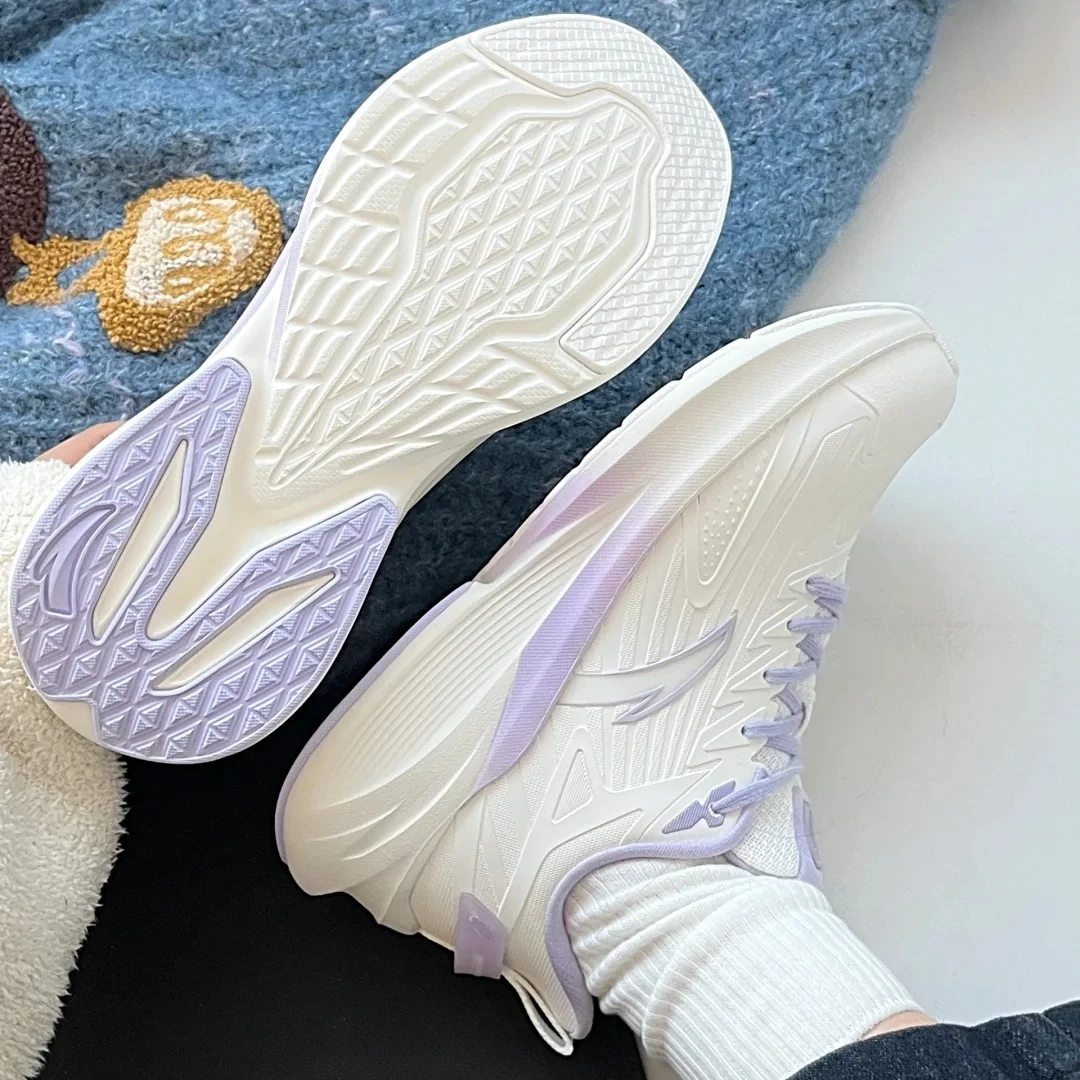 【安踏毒刺5】男女款网革面秋季轻便缓震跑鞋时尚休闲运动鞋流光风