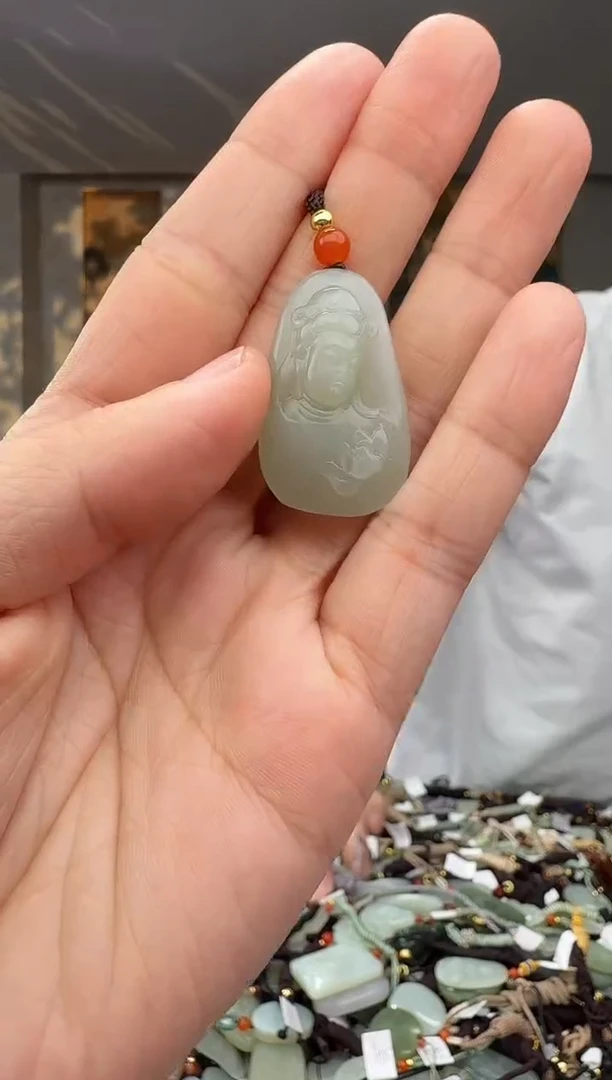 未镶嵌和田玉挂件拍一发一