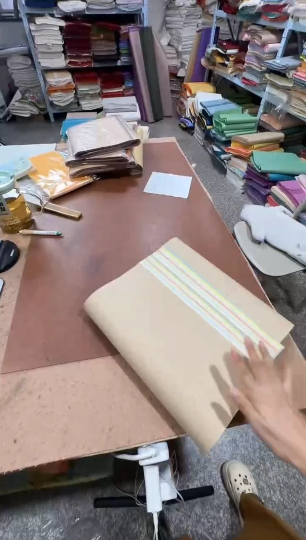34*68褚皮十色老山麻50张