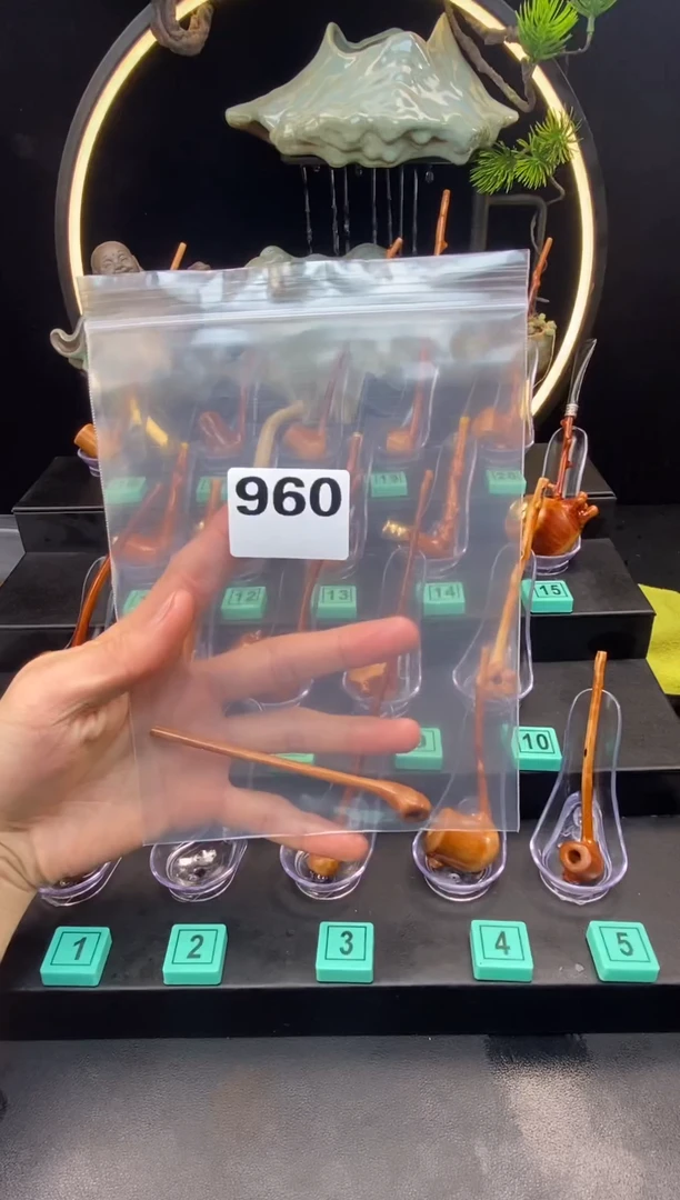 【闪购商品】黑果木檬子木烟斗