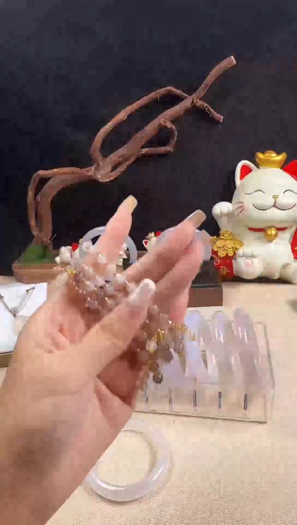 石英质玉手链未镶嵌手链