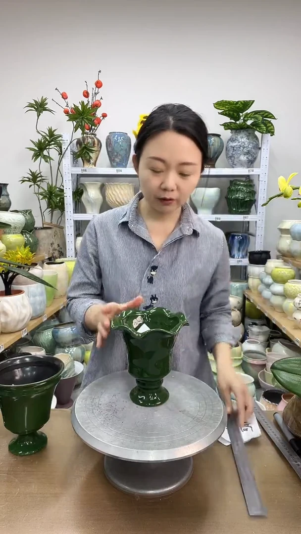 11.24陶瓷花盆直播链接高.     17  口12