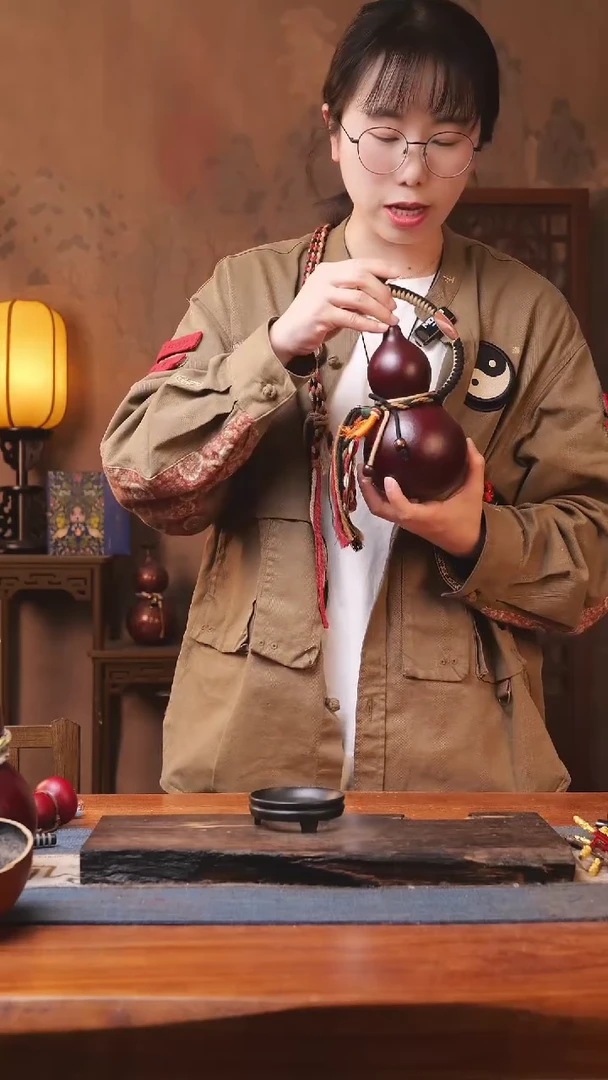 【闪购商品】118号精品大漆葫芦防腐防渗装水茶酒