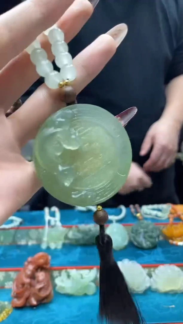 未镶嵌岫玉吊坠晓*多样性发货*拍一发一