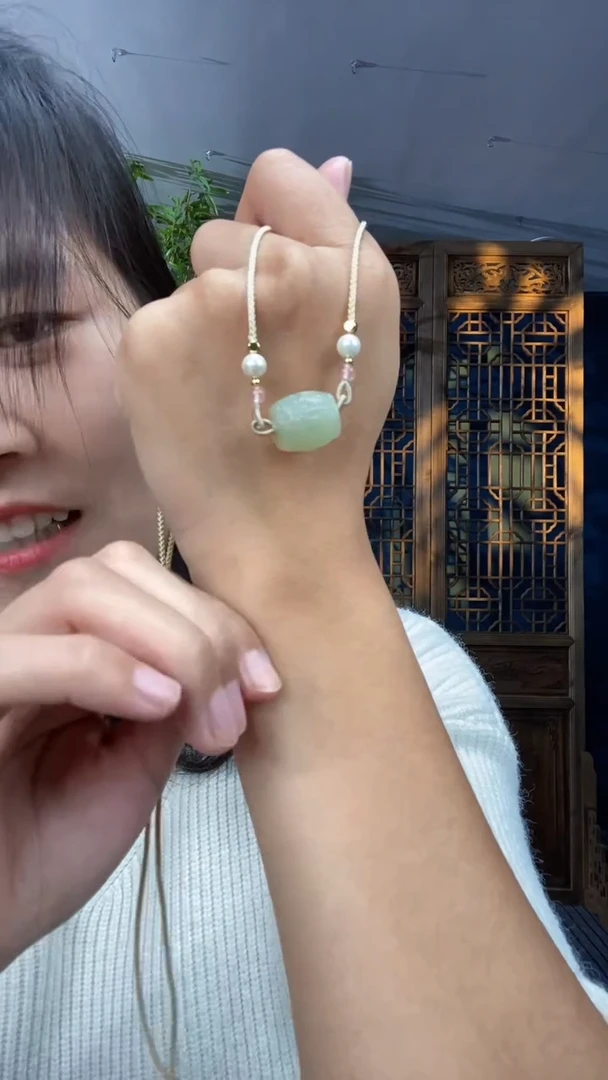 吊坠(不含链)未镶嵌和田玉冰晴路路通