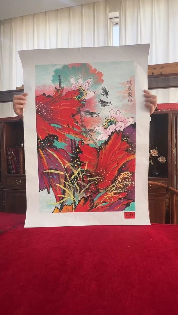 国画杨风顺老师2.7平尺作品