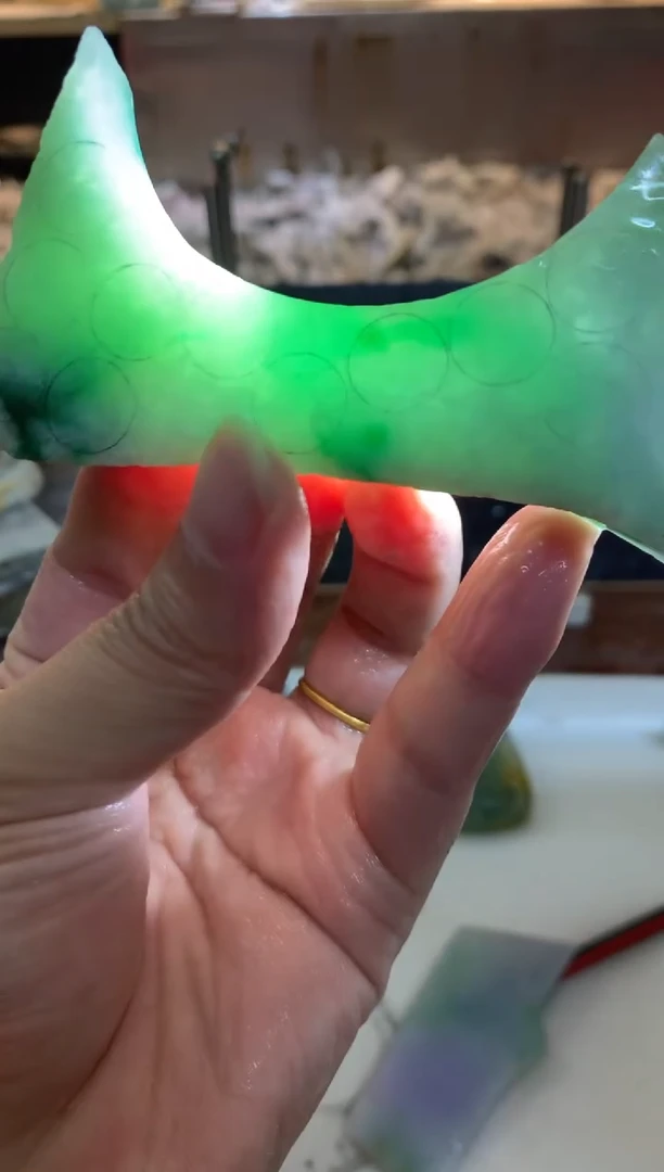 未镶嵌挂件翡翠0朱0翡翠珠宝219