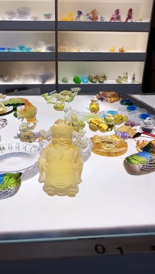 手工艺品琉璃小财神