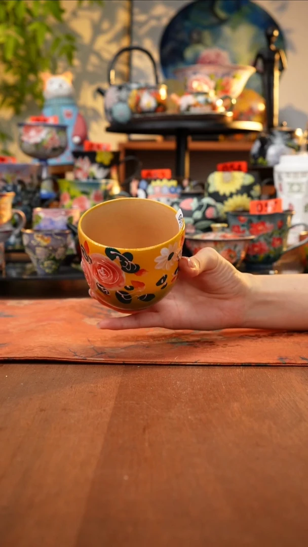 瓷片景德镇手工手绘078