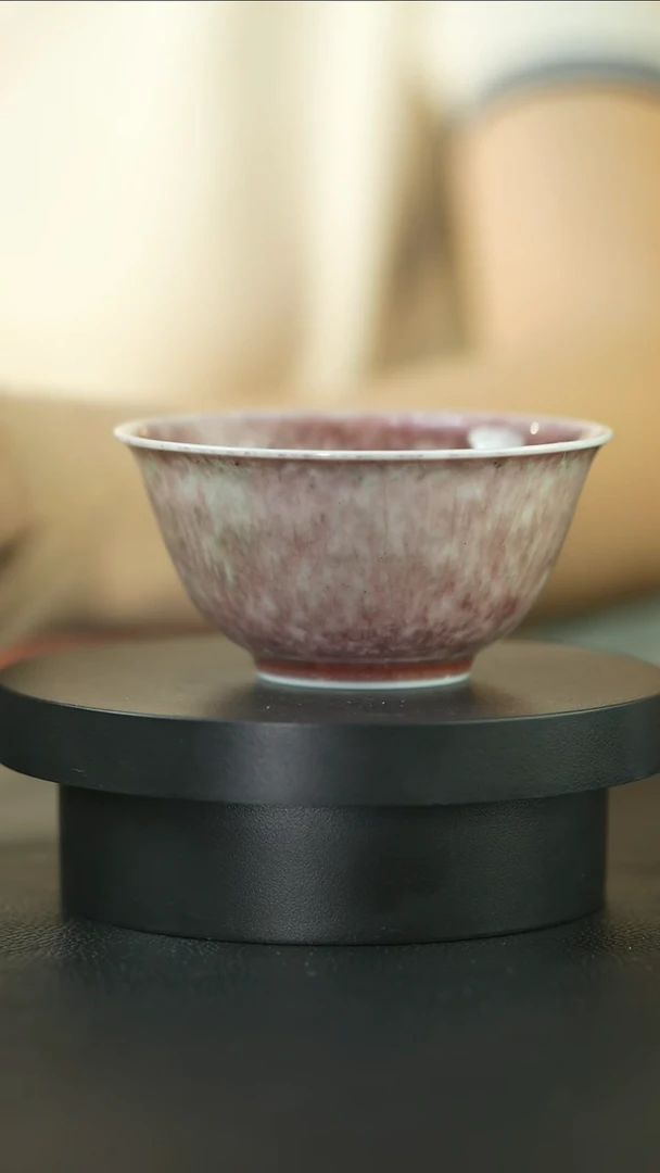 杯庐陵昱西六字篆款大立阳杯（6号）