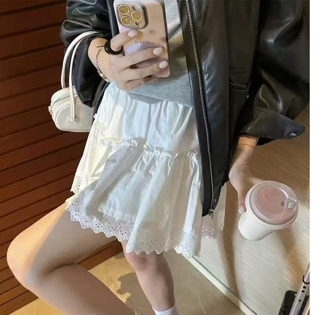 007少女感信手拈来！芭蕾蕾丝短裙