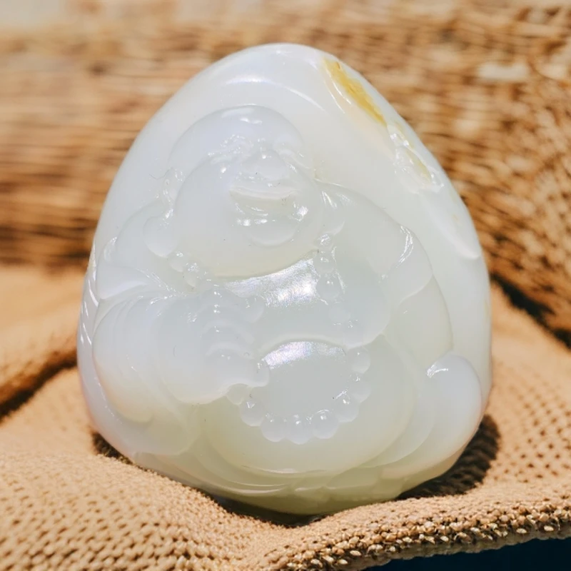 和田玉未镶嵌吊坠(不含链)