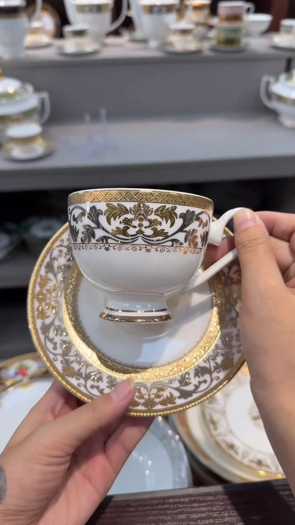 瓷片200毫升杯碟 2套