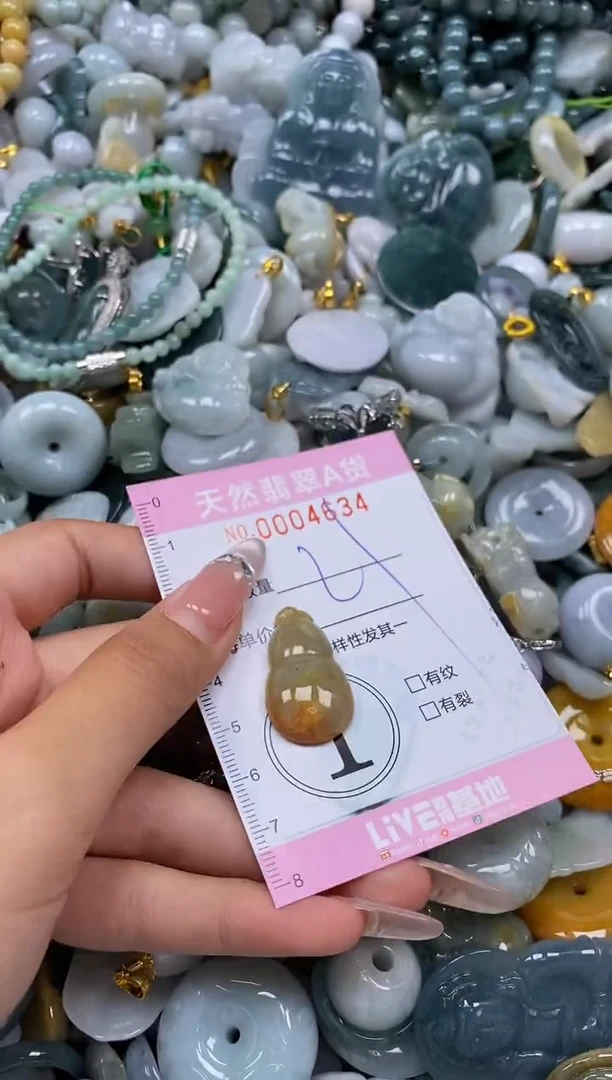 翡翠未镶嵌颈饰闪购0004634