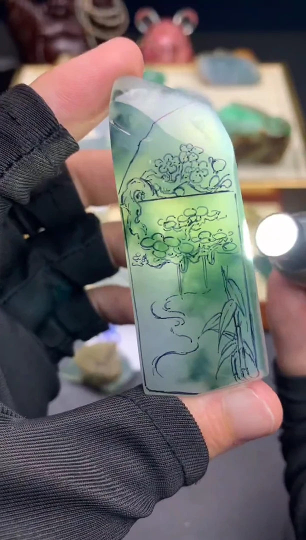 未镶嵌定制翡翠天然翡翠裸石（包工）