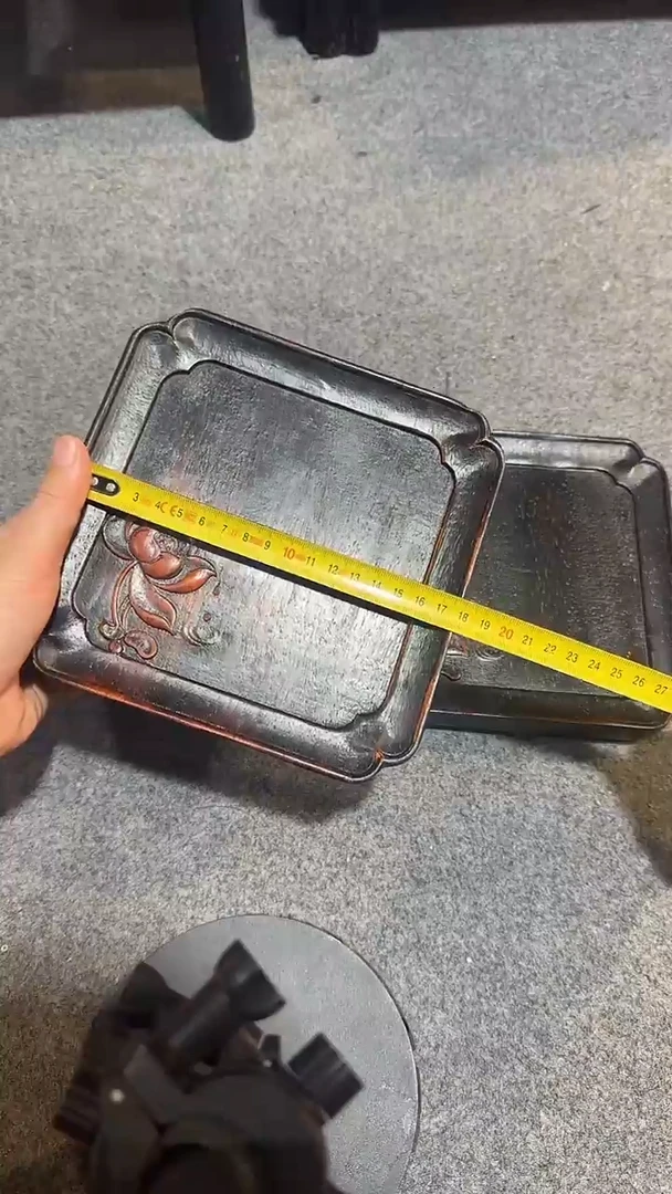 香榧木紫檀拆件雕刻板以直播间实物为准