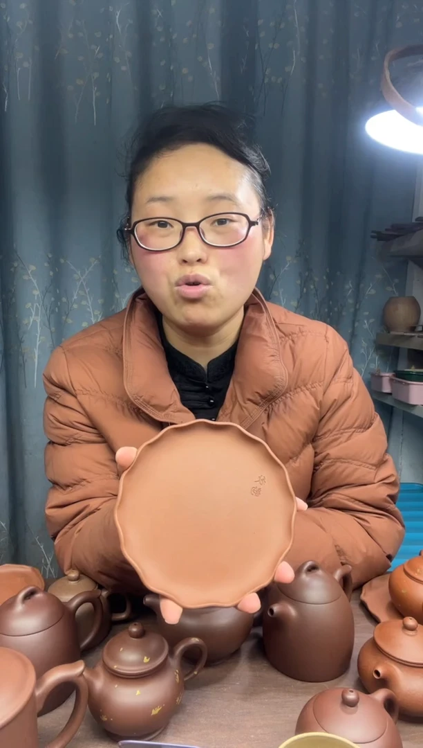 【闪购商品】段泥茶盘紫砂666888999