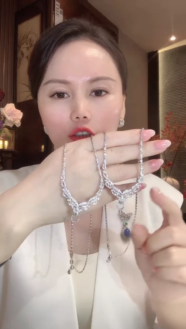 18K金镶嵌百搭链钻石C60 多样性发货一件