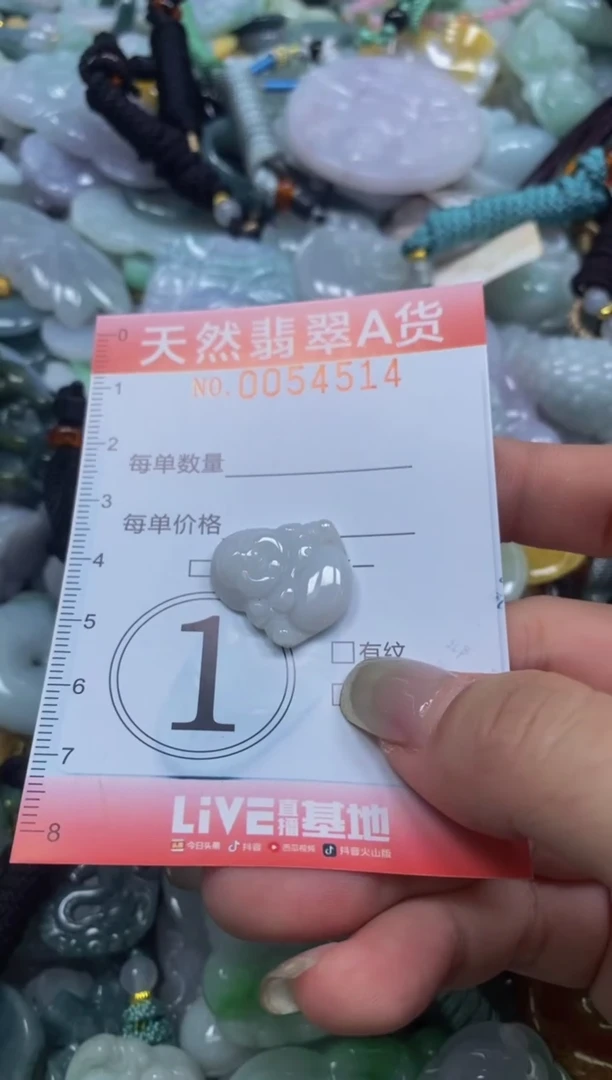 翡翠未镶嵌颈饰闪购0054514