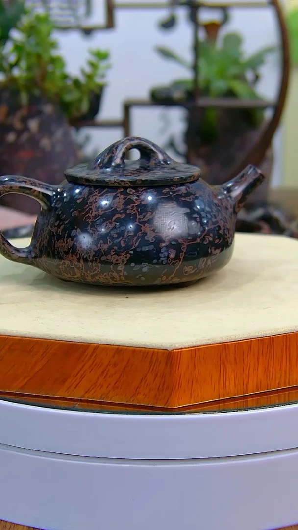 【闪购商品】奢上奢梅花玉茶具