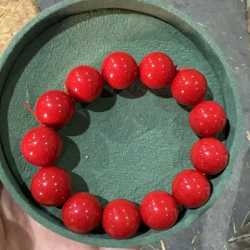 【闪购商品】红色玛瑙手串东111