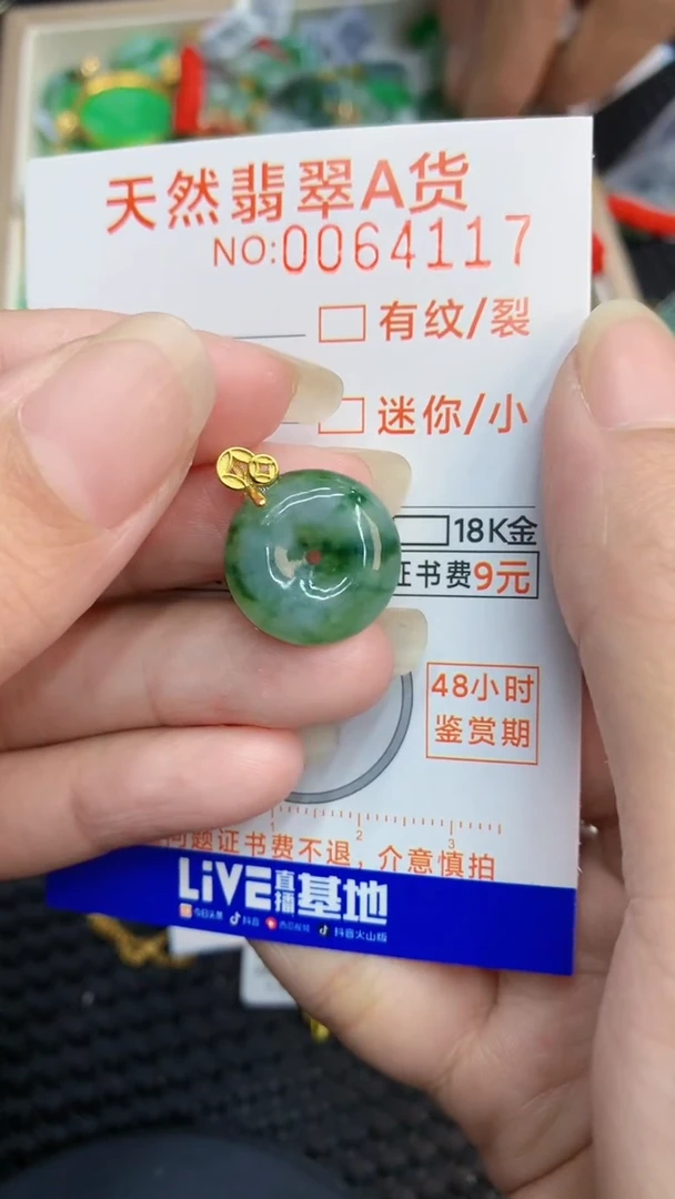 【闪购商品】翡翠颈饰银S925镶嵌            8