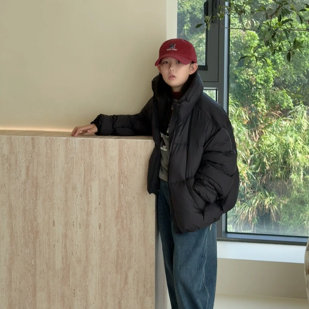 现货    【立领小江南】新款冬季儿童女童新款男童羽绒服033