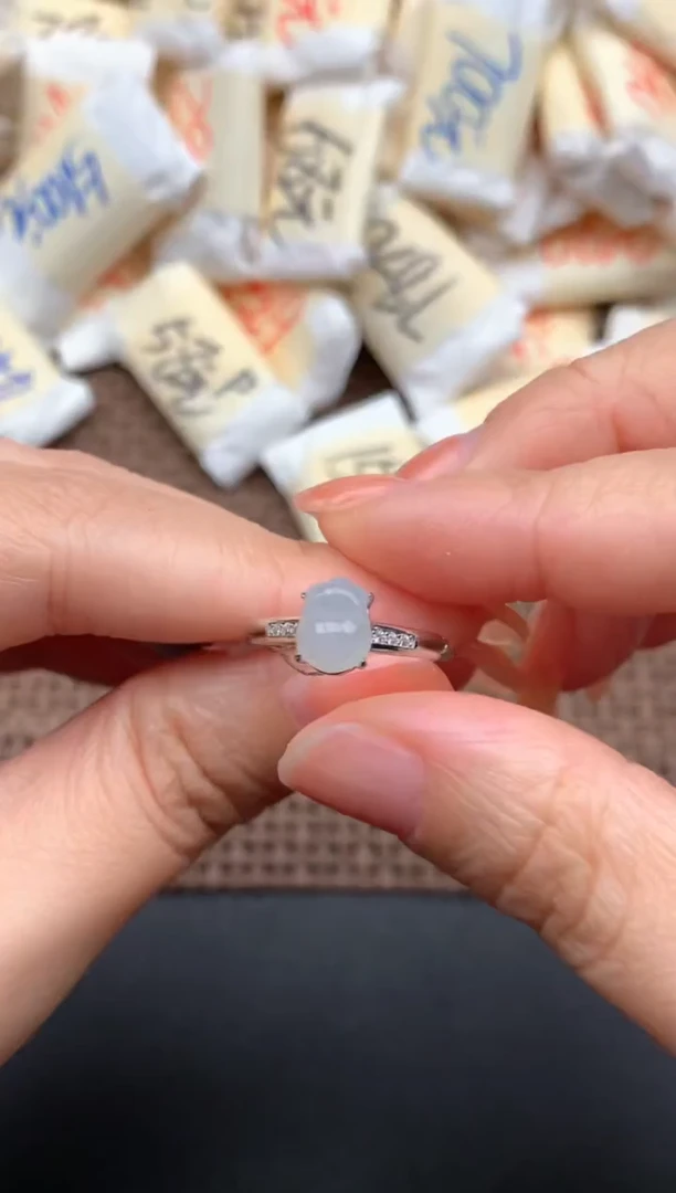 银S925镶嵌挂件翡翠一