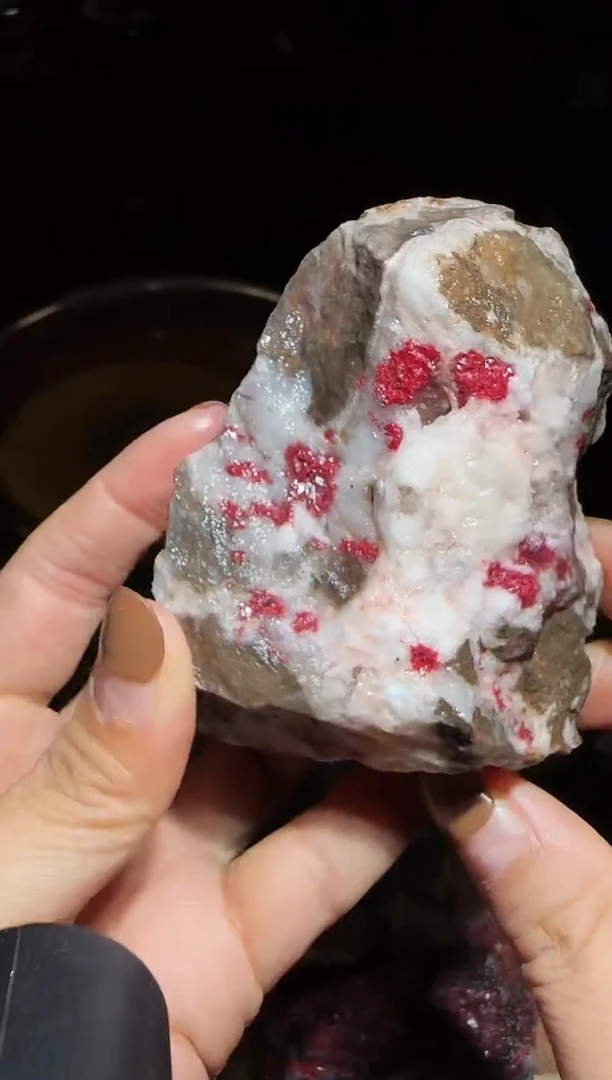 天然辰砂朱砂毛料66