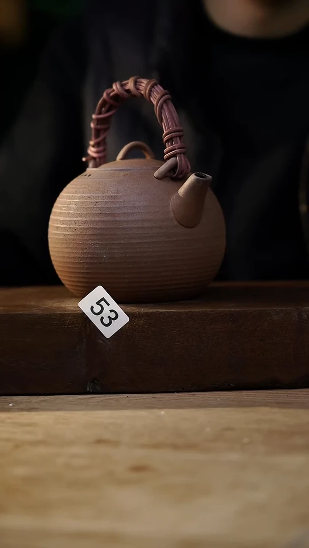 瓷片设计师手作！！！落单福利系列！！煮水壶