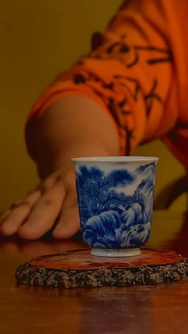 【闪购商品】杯手工手绘杯杯很美丽