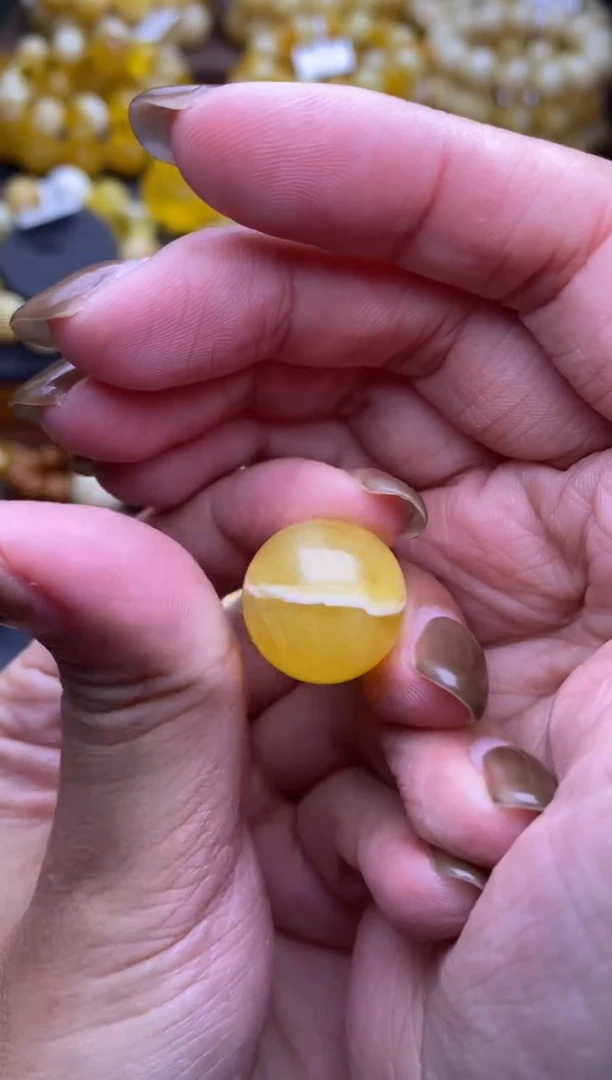 【闪购商品】琥珀裸石未镶嵌大小姐珠宝严选7