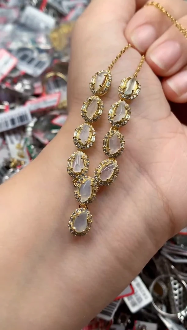 银S925镶嵌戒指翡翠天然A货缅甸翡翠