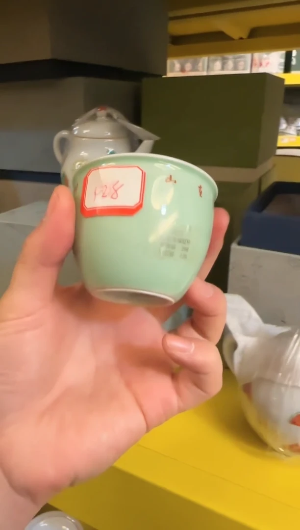 【闪购商品】瓷片杯子大碗茶的茶器