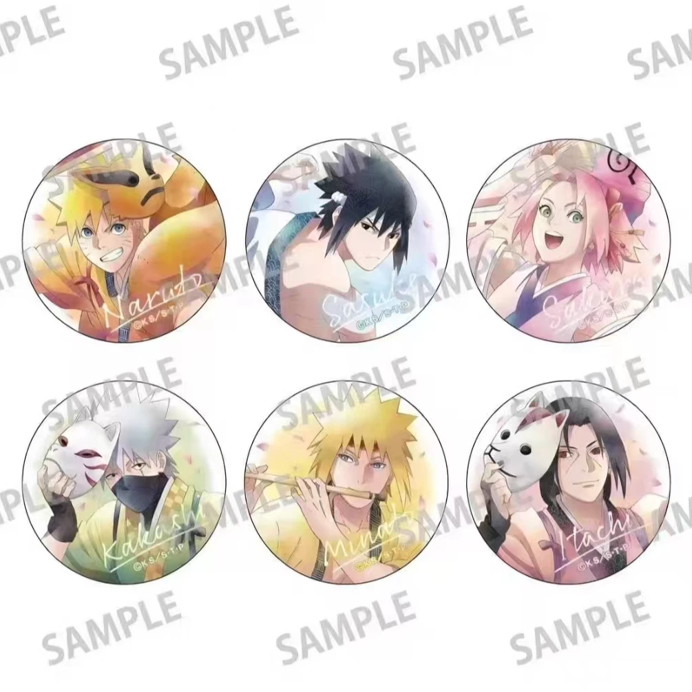 KAMIO火影忍者舞蹈跳舞水彩风吧唧徽章