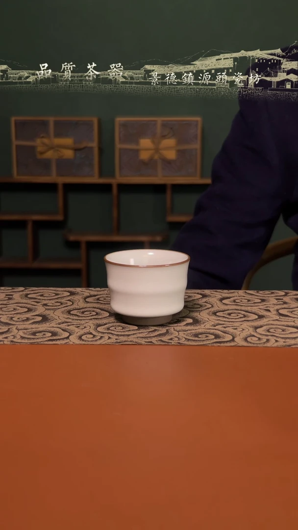 【闪购商品】杯汝窑竹节杯1111111111