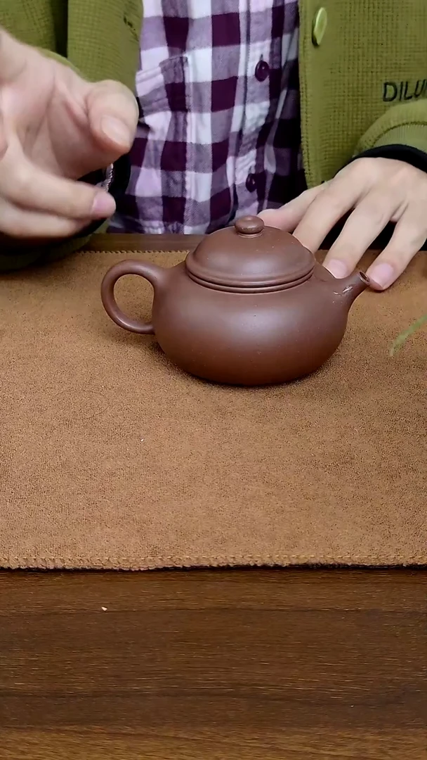 茶壶紫砂宜兴原矿紫砂作品全手