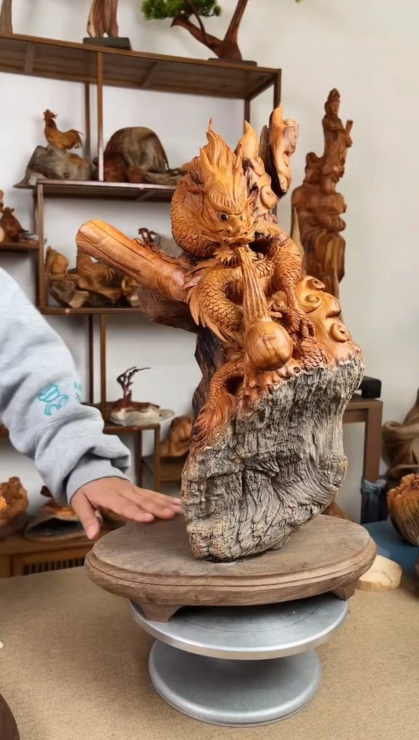 【闪购商品】柏木（崖柏）木雕太行崖柏