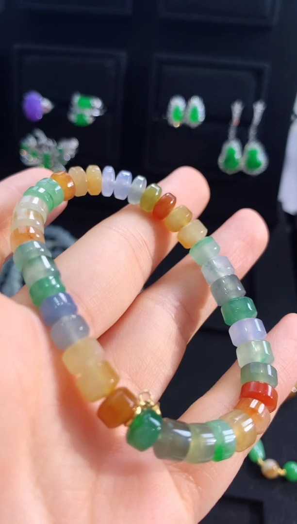 【闪购商品】翡翠手串未镶嵌手串